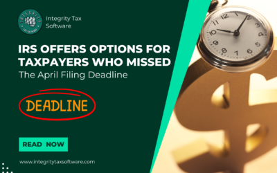 IRS Offers Options for Taxpayers Who Missed the April Filing Deadline